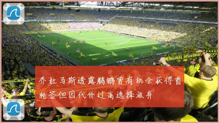 乔杜马斯透露鹈鹕曾有机会获得首轮签但因代价过高选择放弃
